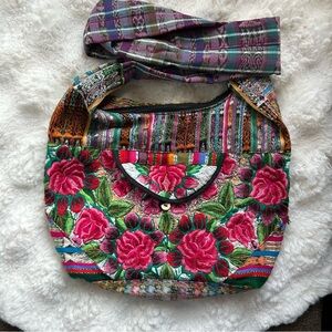 Guatemalan huipil bag
